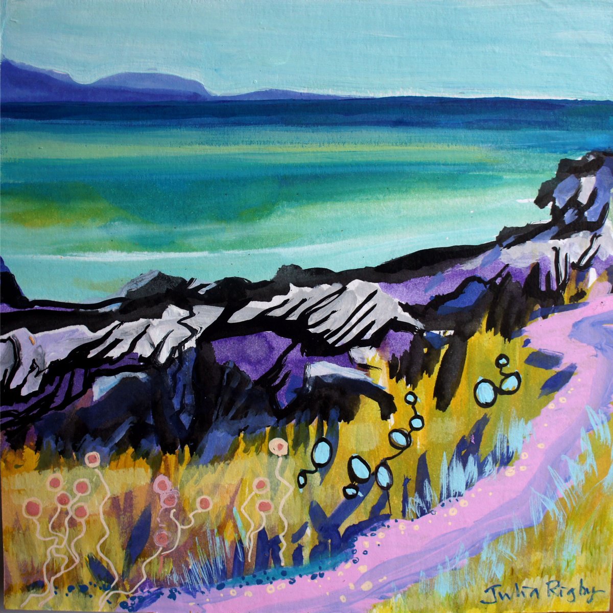 Sanna Bay Path by Julia  Rigby