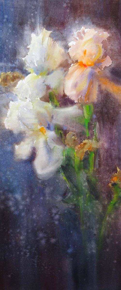 "Irises" by Maksym Kisilov