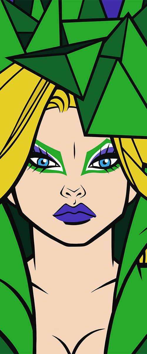 Emerald Magdalene (Ladytron) by Pop Art Australia