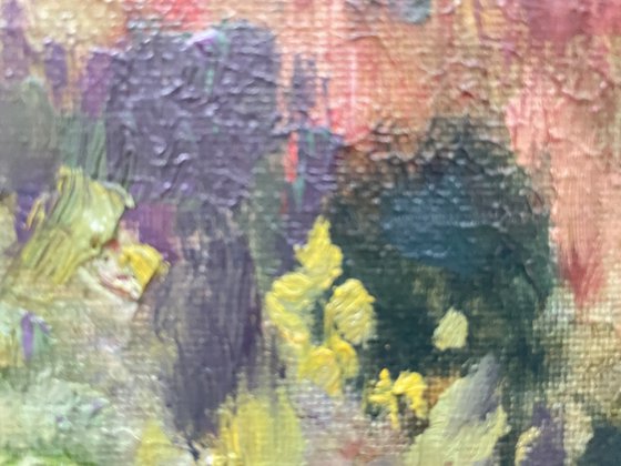 Autumn in the mountain valley