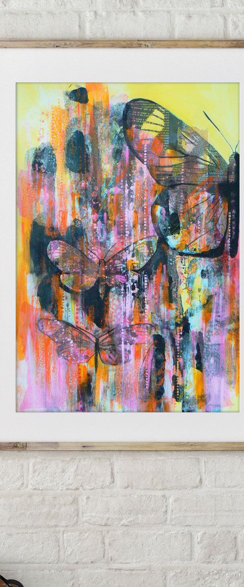 Butterflies #6 by Carolynne Coulson