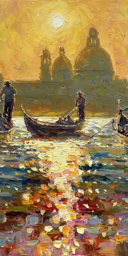 Dawn by Evgeny Chernyakovsky