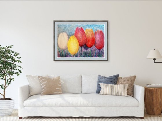 Tulips White 2