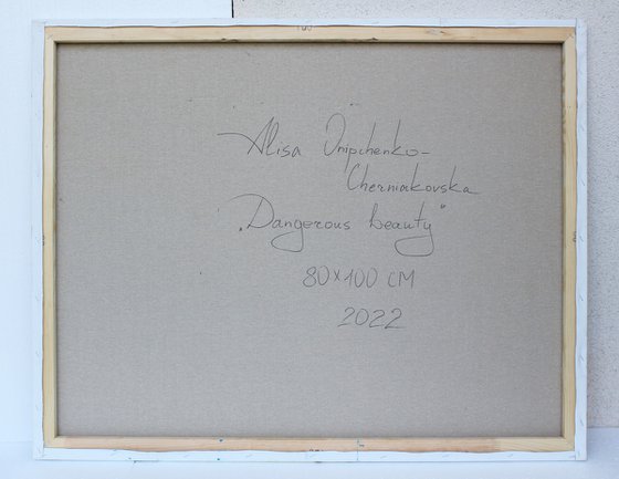 Dangerous beauty. Snake