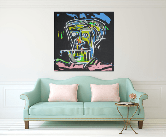 Portrait  ABSTRACT EXPRESSIONISM