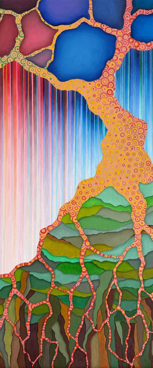 Colourful Rain by Nina Piatrouskaya