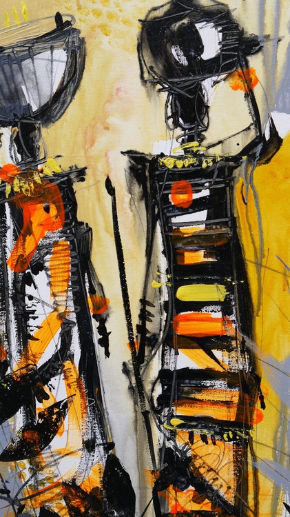 African Tribal Women 2 By Irina Rumyantseva Artfinder