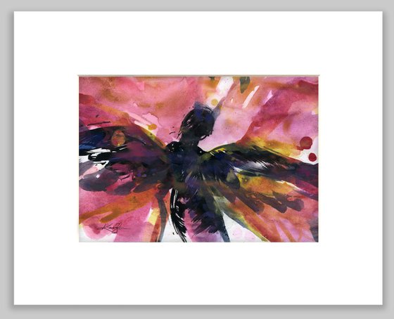 Spirit - Abstract Angel Painting by Kathy Morton Stanion