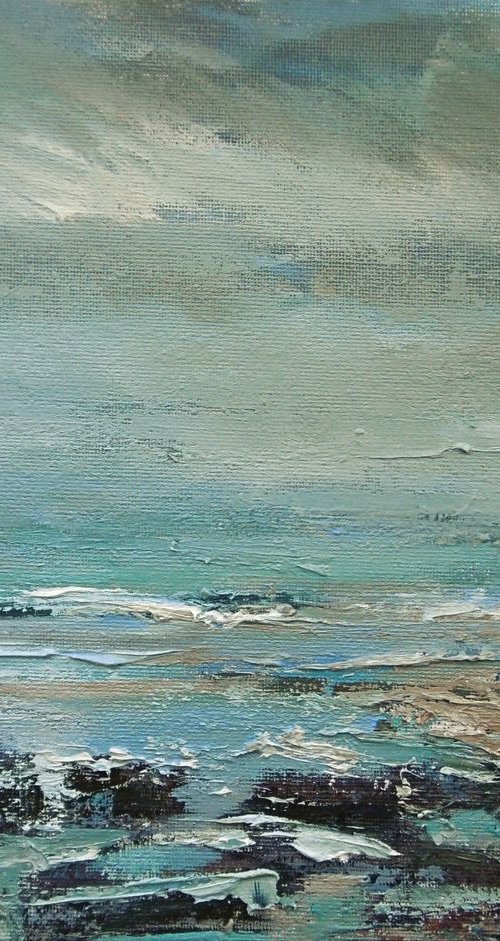 Soft Cloudy Coast by Nikki Wheeler