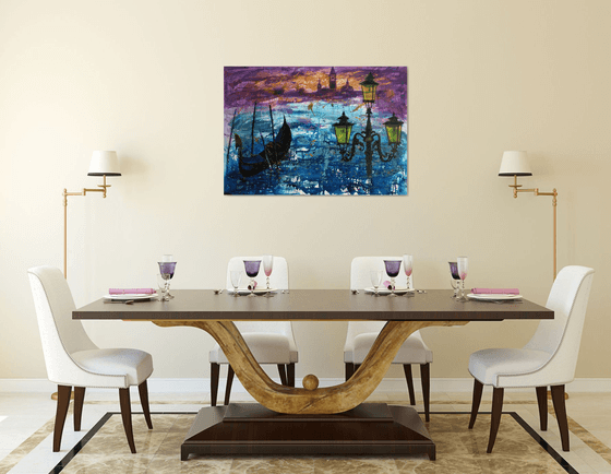 In a dream and in reality... Venice I /  ORIGINAL PAINTING