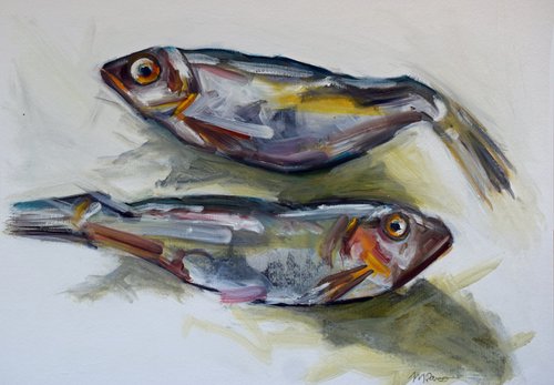Two Sprats by Michelle Parsons