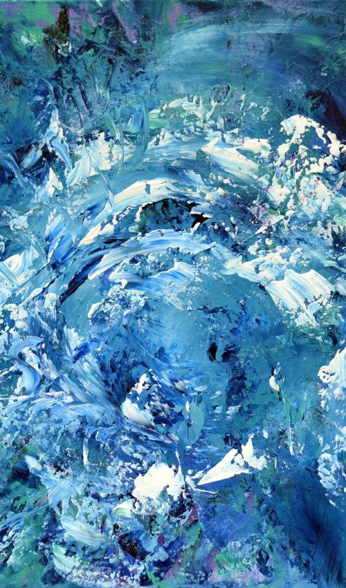Spirit of the night 92x65cm by Isabelle Vobmann