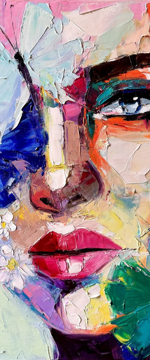 Behind the first bloom by Lina Redford