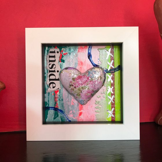 Mini Love No1 - Abstract Heart in Box