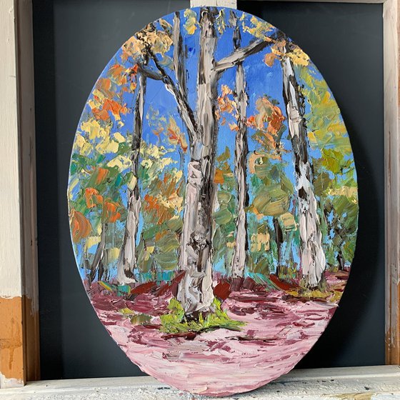Spring forest.