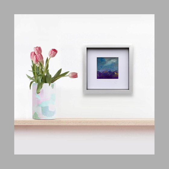 Edit 2.13 - Framed abstract painting