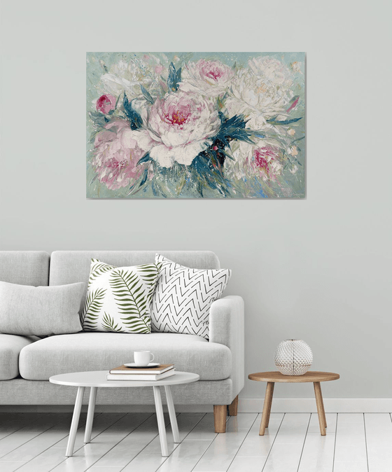 The Gentle Breath of Peonies