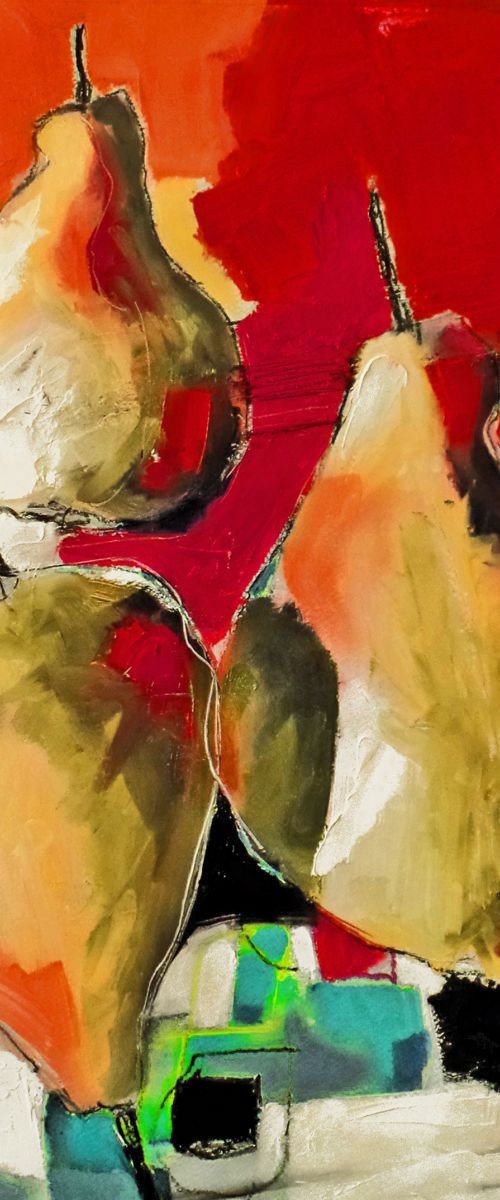 Three Pears by Irene Wilkes