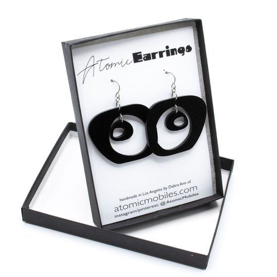 MODular Paris Stabile Sculpture + Earrings - Wearable Art!