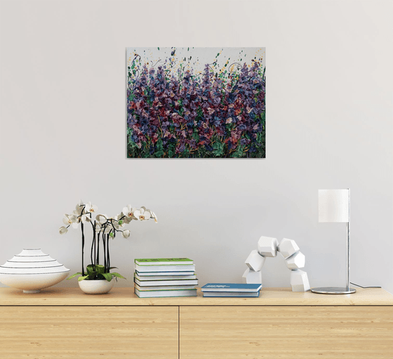 Plum Blossom Mixed Media