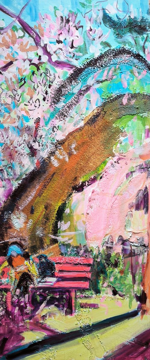 Evasion at the Parc Floral by Linda Clerget