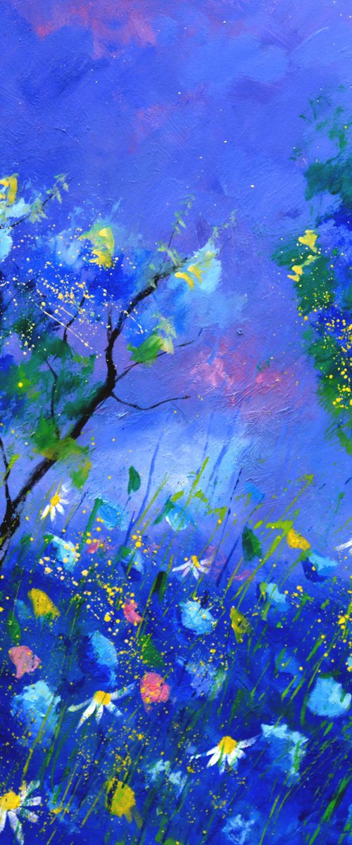 Blue magic wood by Pol Henry Ledent