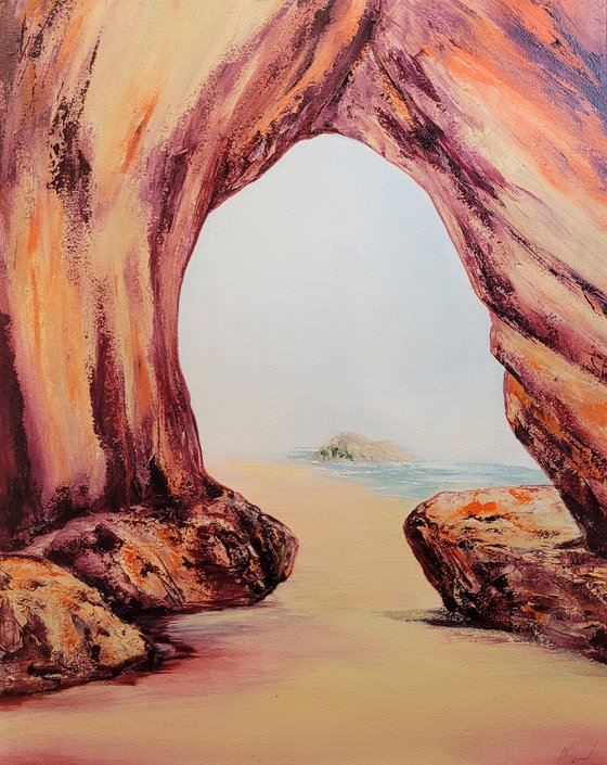 Sea Cave, California Coast