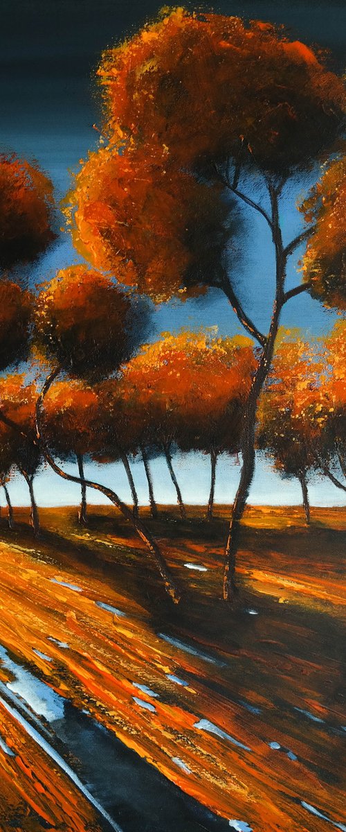 Way to unknown II - Fields and Colors Series by Danijela Dan