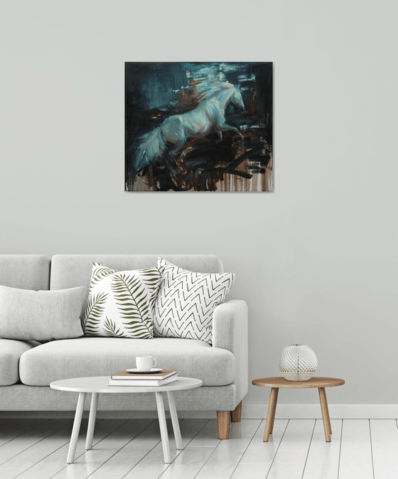 White Phantom Stallion