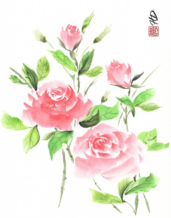 Crimson Rose Harmony
