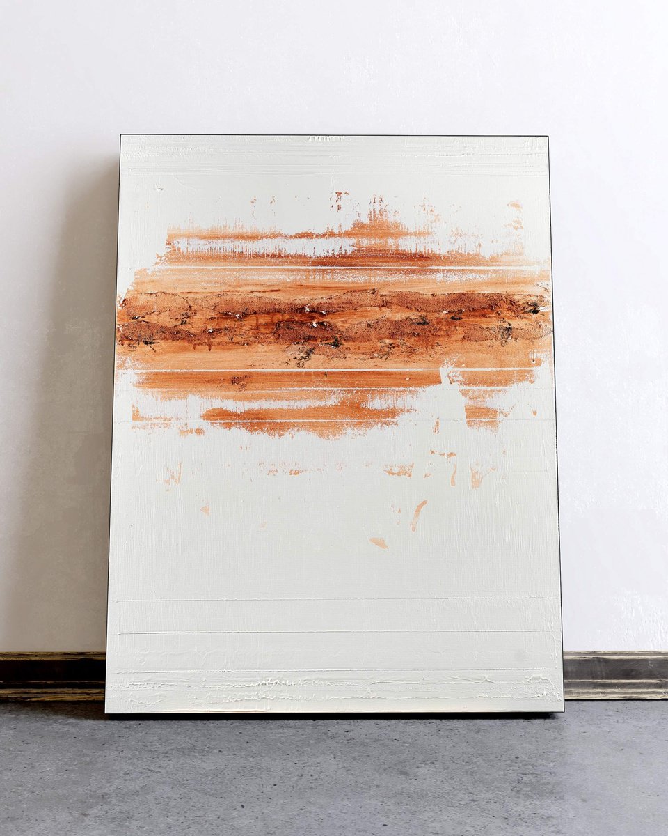 Organic Abstract Acrylic Painting By Nemanja Nikolic, 30 X 40", Forevermore, Original Artwork