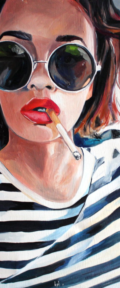 WHITE BLACK RED by Sasha Robinson