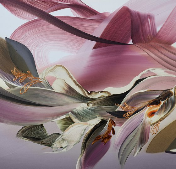 Blushing Canopy Diptych