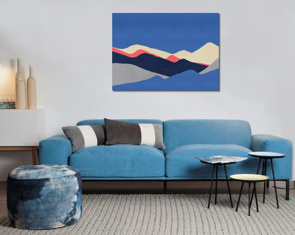  Mountain Breaths #08 By Marina Krylova, 47 X 35, Artwork For Sale On Artfinder