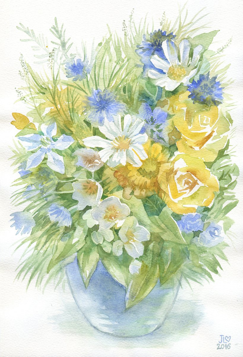 Summer bouquet by Julia Logunova
