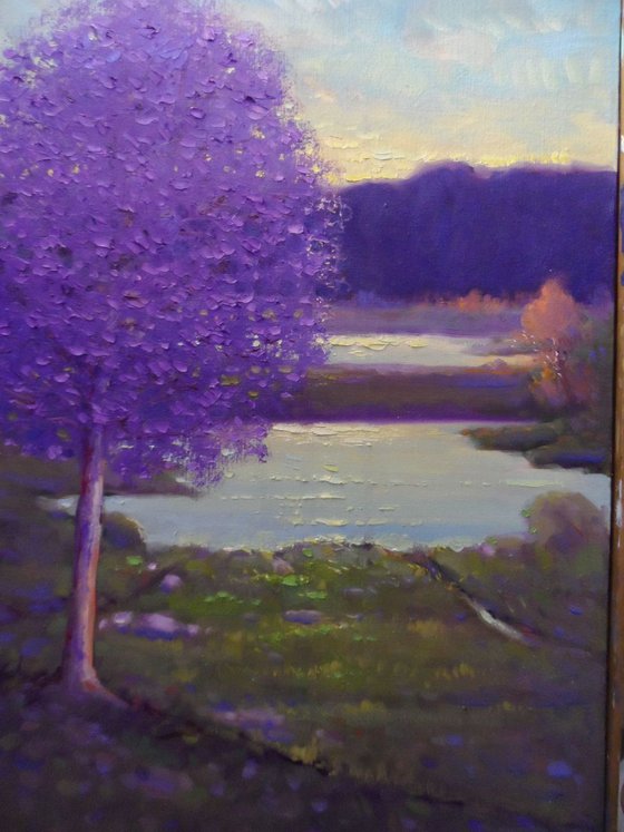 Purple Tree,,