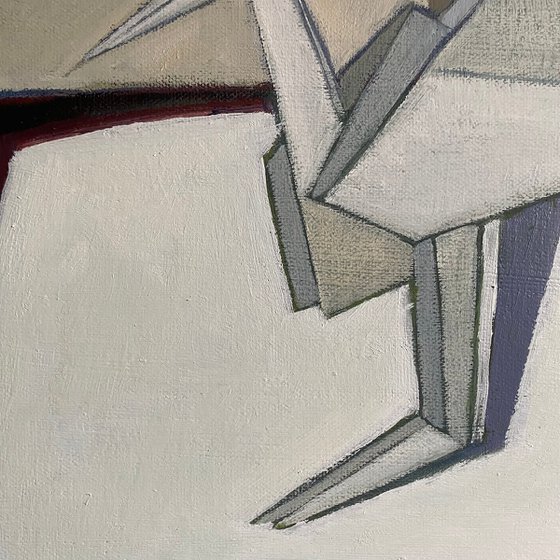 Still Life with Origami Crane