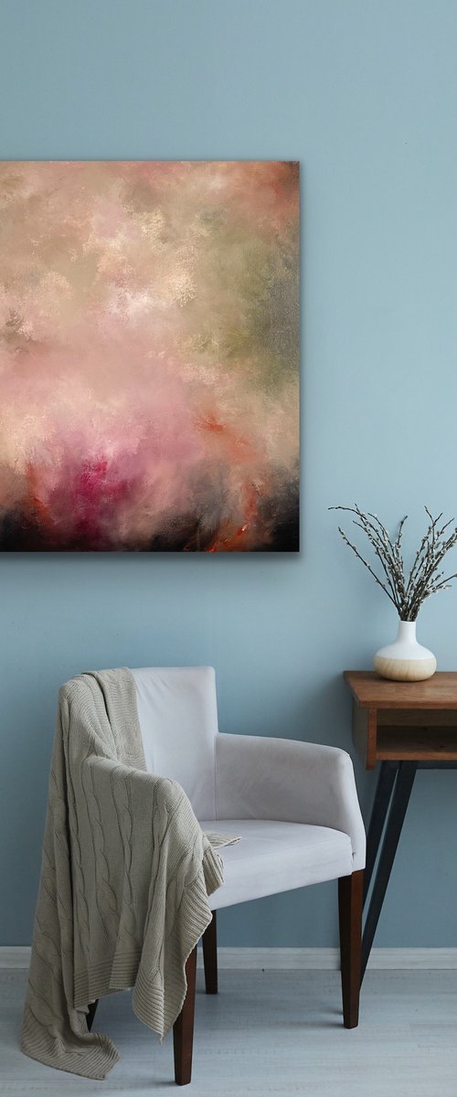 Uncontrollable Desire - 61cm x 61cm by Jonesy