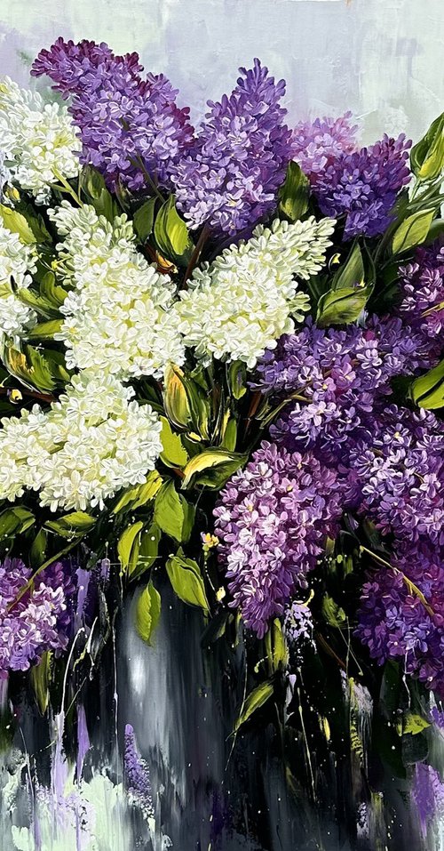 Lush Lilac Bouquet by Marieta Martirosyan