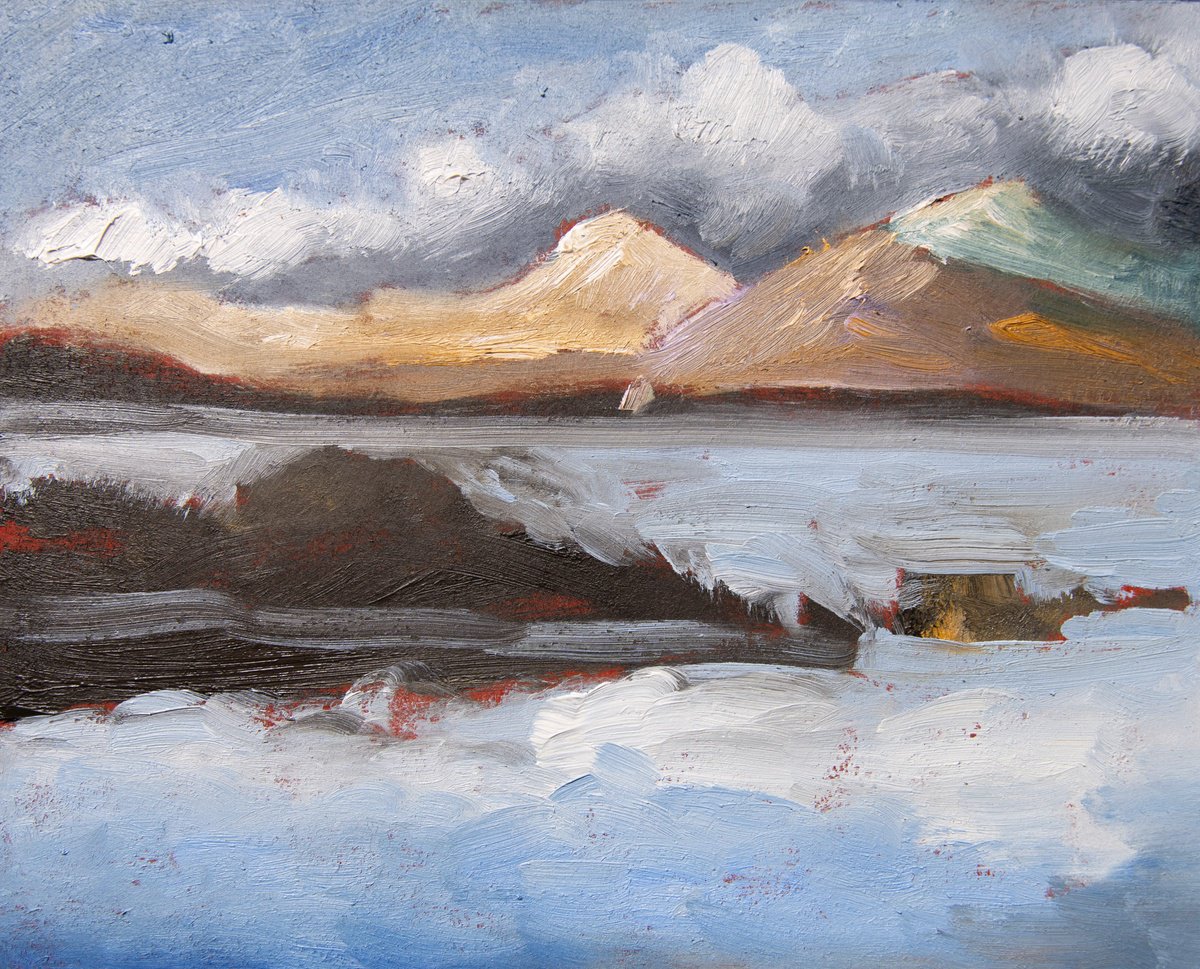 Black Mount and Rannoch Moor by Elizabeth Anne Fox