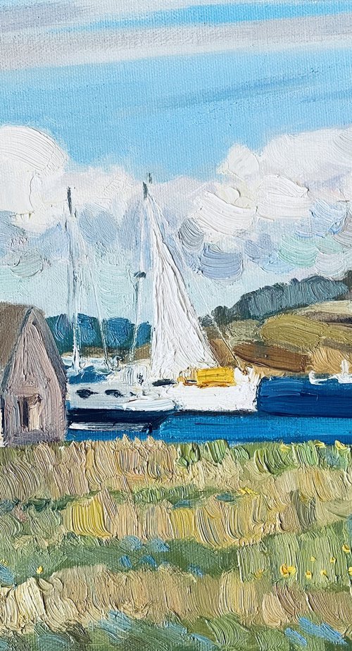 Summer in Stavern by Nadezda Stupina