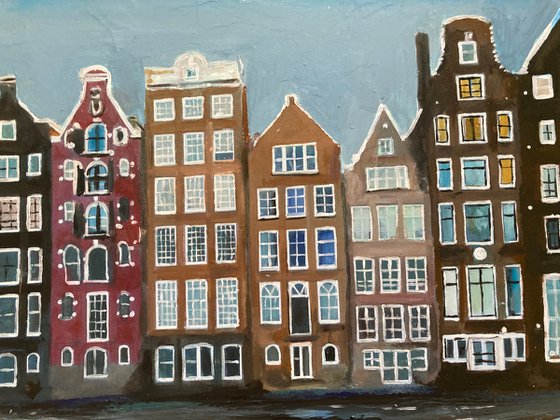Canal Houses Of Amsterdam