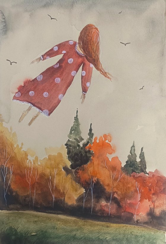Over The Autumn Woods