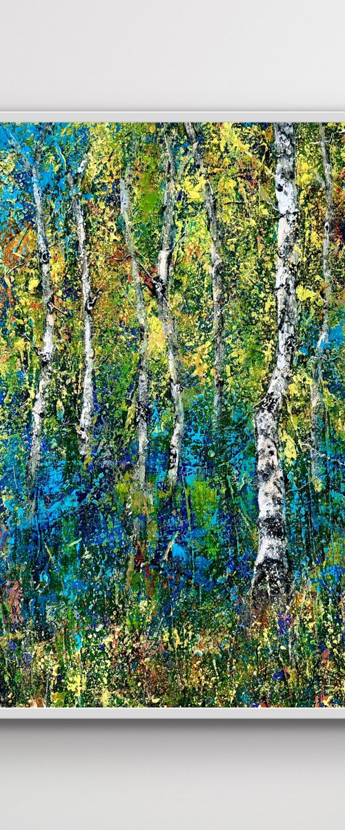 Stroll in the autumn jungle by Pooja Verma