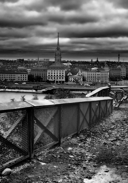 " Cloudy Autumn. Stockholm "  Limited Edition 1 / 15 by Dmitry Savchenko