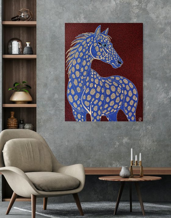 Cobalt Horse