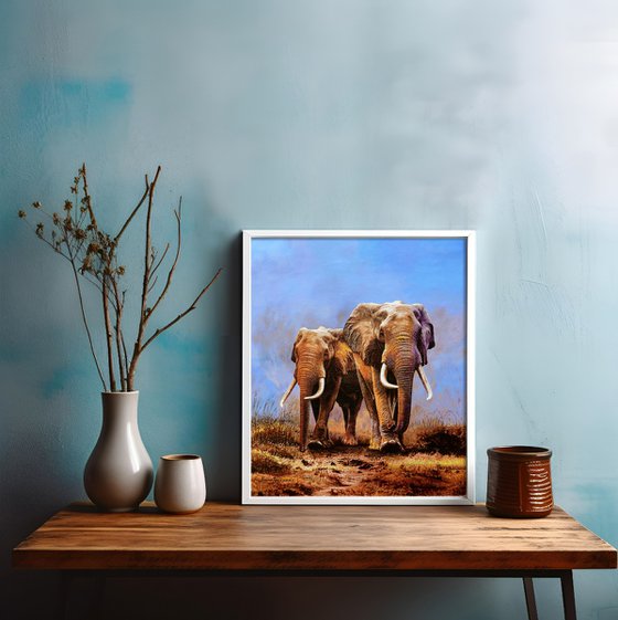 Wild Elephants 2