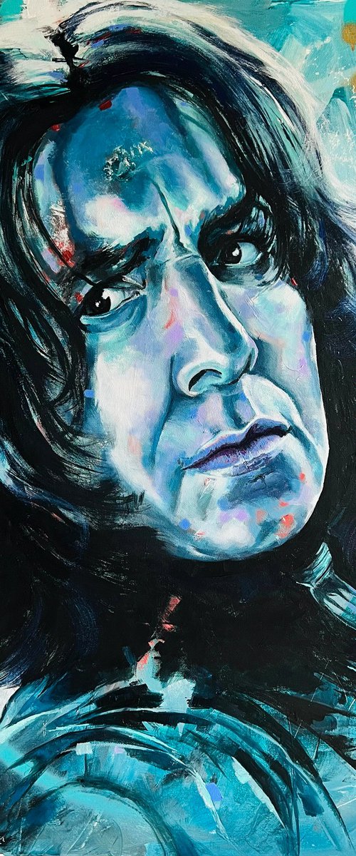 Iconic - Snape - Alan Rickman by Kirsten Todd