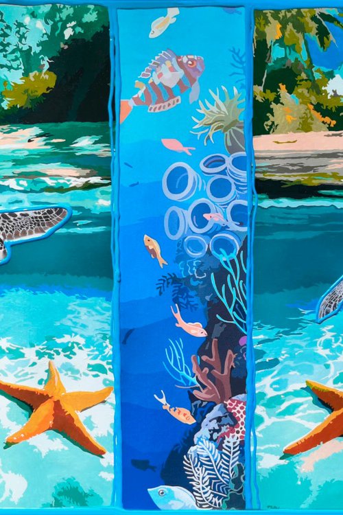 Turtles of the turquoise ocean by BAST