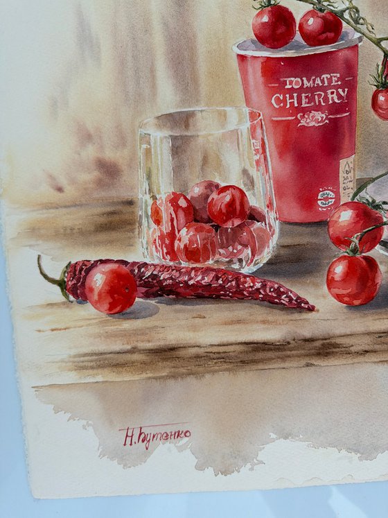 Cherry kiss, chili bite